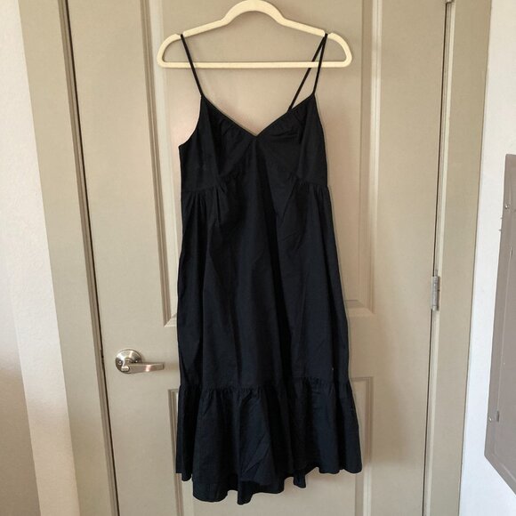 Gap Deep V-Neck Cami Midi Dress - Picture 2 of 3